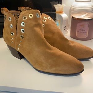 Tan Booties